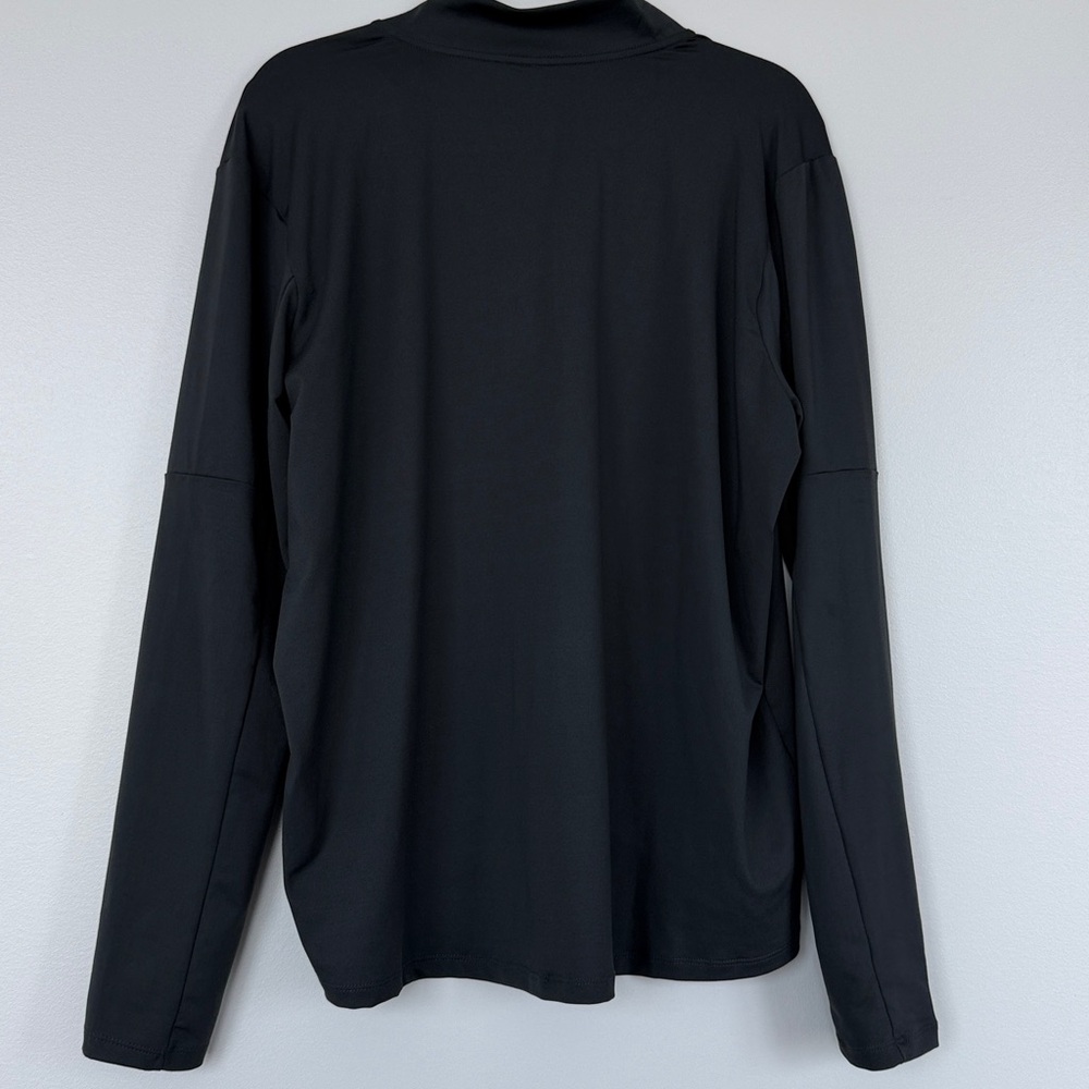 Nike Black Long-Sleeve Quarter-Zip Performance Top - Picture 3 of 8